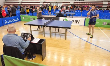 Više stotina stonotenisera iz regiona na Podgorica openu