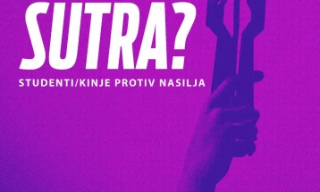 Sjutra okupljanje studenata ispred Pravnog fakulteta