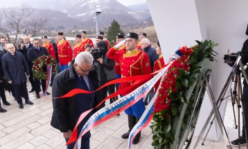 Mandić položio vijenac na spomenik junacima Mojkovačke bitke