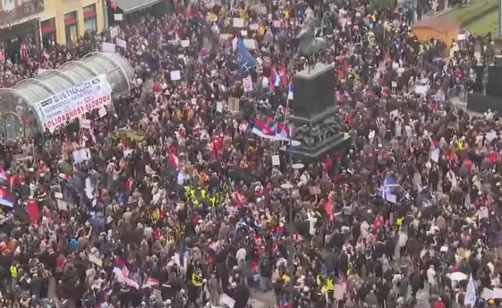 Protest Studentski edikt blokirao Niš na 18 sati