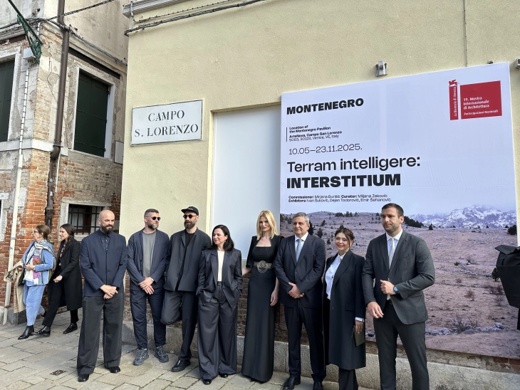 Otvoren crnogorski paviljon na Bijenalu arhitekture u Veneciji