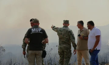 VCG pomaže i sa kopna i iz vazduha u gašenju požara