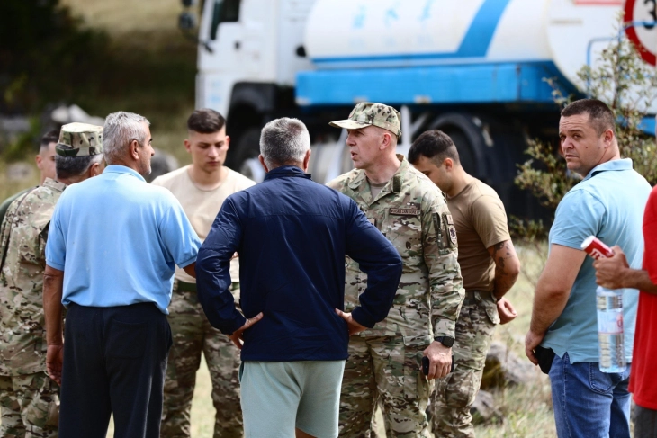 Ministarstvo odbrane: Vojska će biti na terenu sve dok postoji opasnost od požara