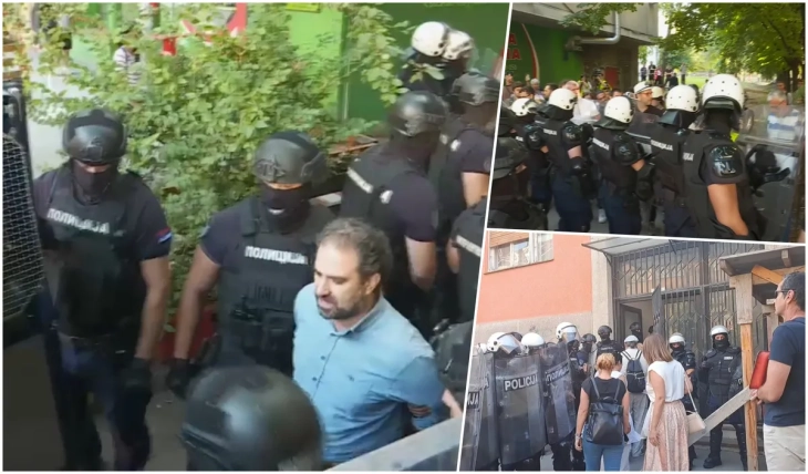 Blokada suda u Novom Sadu, policija uhapsila opozicionog poslanika