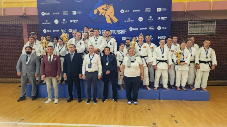Crnogorskim džudistima pet medalja na Balkanskom seniorskom prvenstvu u Peći