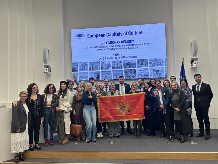 Nikšić izabran za Evropsku prijestonicu kulture 2030.