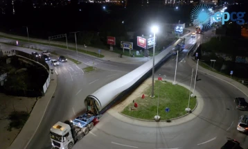 EPCG započeo transport lopatica za vjetroelektranu Gvozd
