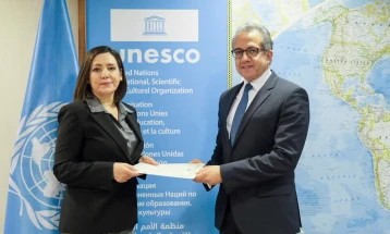Lalović predala akreditivna pisma direktoru UNESCO-a