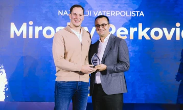 Perković najbolji vaterpolista Crne Gore 