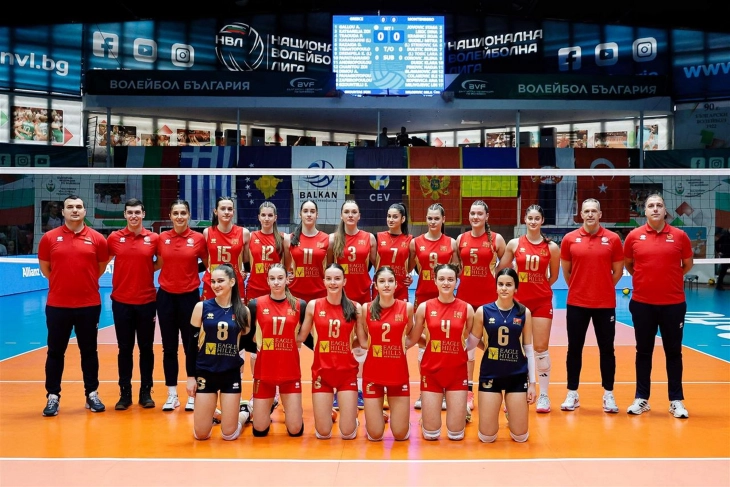 Crnogorske odbojkašice poražene od Bugarske
