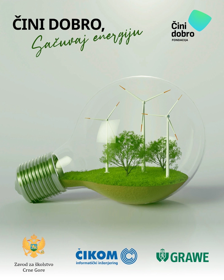 Takmičenje Čini dobro, sačuvaj energiju u cilju razvijanja ekološke svijesti kod mladih
