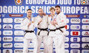 Raičević zlatni, sedam medalja za crnogorski džudo