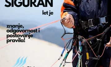 ACV: Poštujte propise pri letjenju paraglajderom