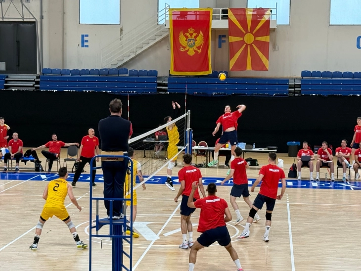 Odbojkaši sparingovali sa Sjevernom Makedonijom