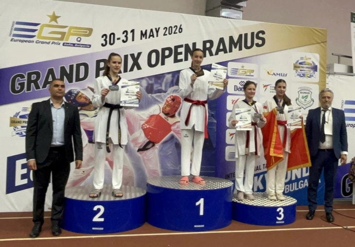Nina Boljević bronzana u Sofiji