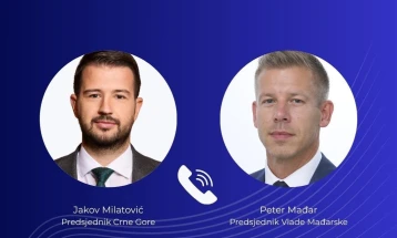 Odnosi Crne Gore i Mađarske zasnovani na međusobnom povjerenju i zajedničkim evropskim vrijednostima