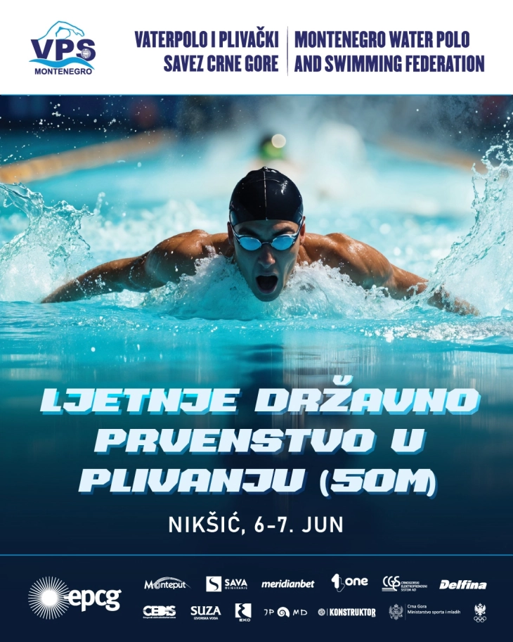 Nikšić domaćin Ljetnjeg državnog prvenstva u plivanju 