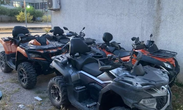 Ulcinj: Policija isključila četiri kvad vozila iz saobraćaja, prekršajne prijave protiv stranih državljana