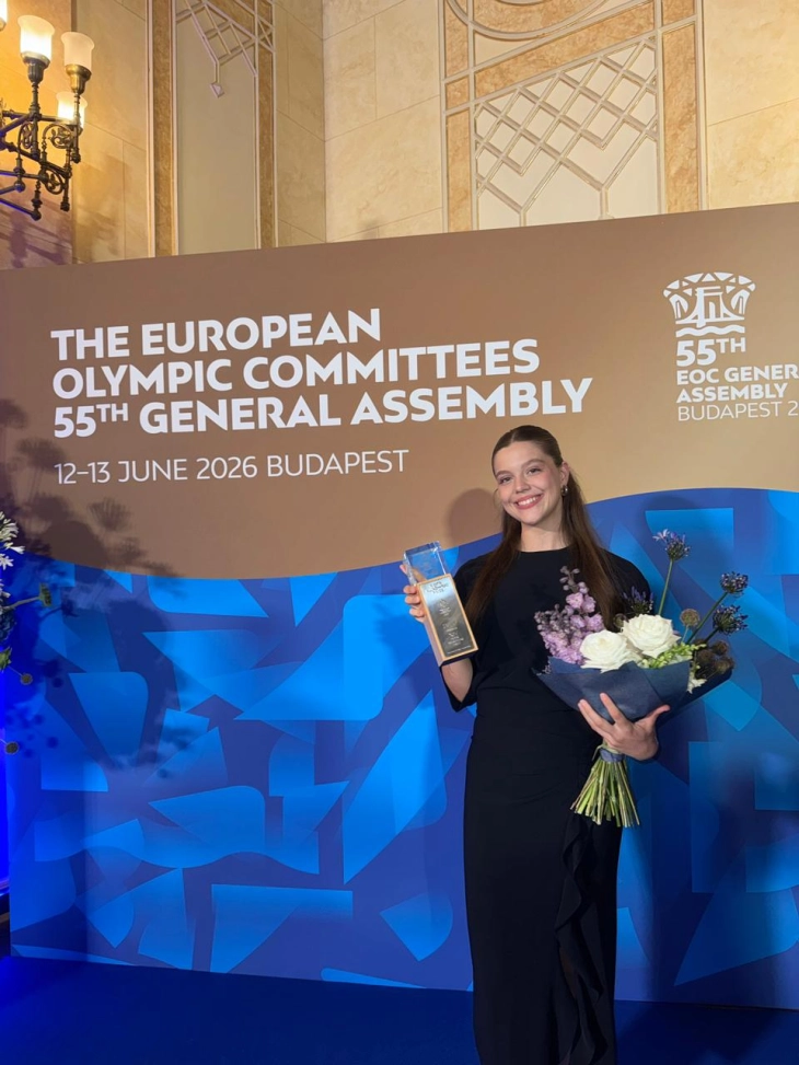 Andrea Berišaj među tri najbolje mlade sportistkinje Evrope