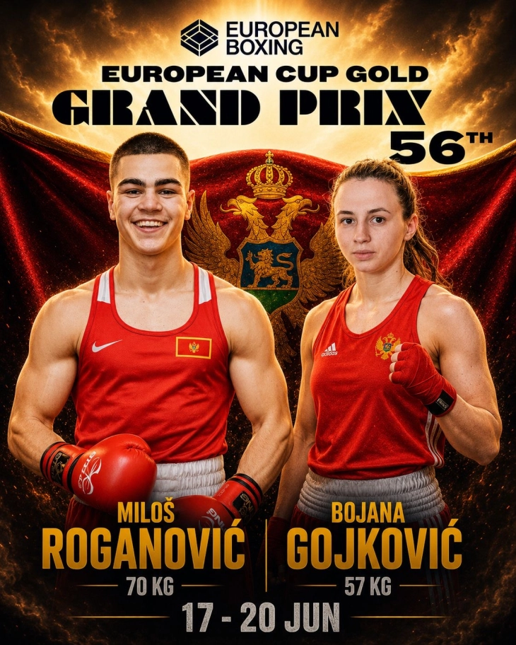 Gojković i Roganović stali na korak do medalje