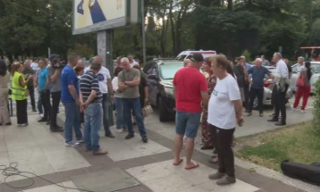 Protest USSCG: Spajić kriv što nema većih plata