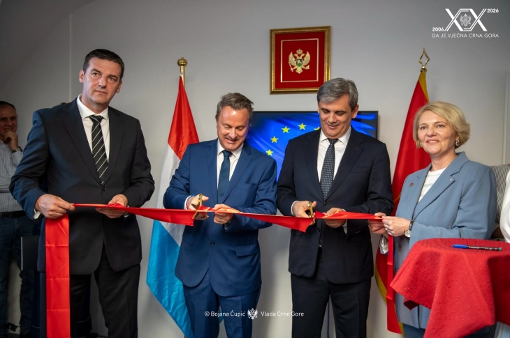 Otvoreno novo diplomatsko predstavništvo Crne Gore u Luksemburgu