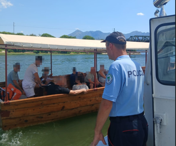 Kontrola policije na Skadarskom jezeru i u Budvi: Evidentirano sedam prekršaja