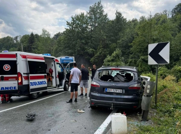 U saobraćajnoj nezgodi kod Kolašina povrijeđene dvije osobe