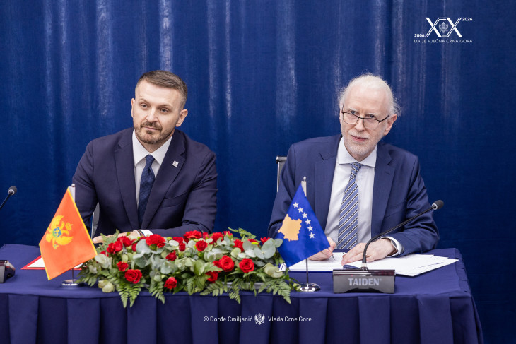 Crna Gora i Kosovo potpisali sporazum o uzajamnom priznavanju elektronske identifikacije