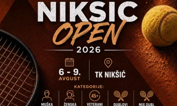 Veliki humanitarni teniski turnir u Nikšiću